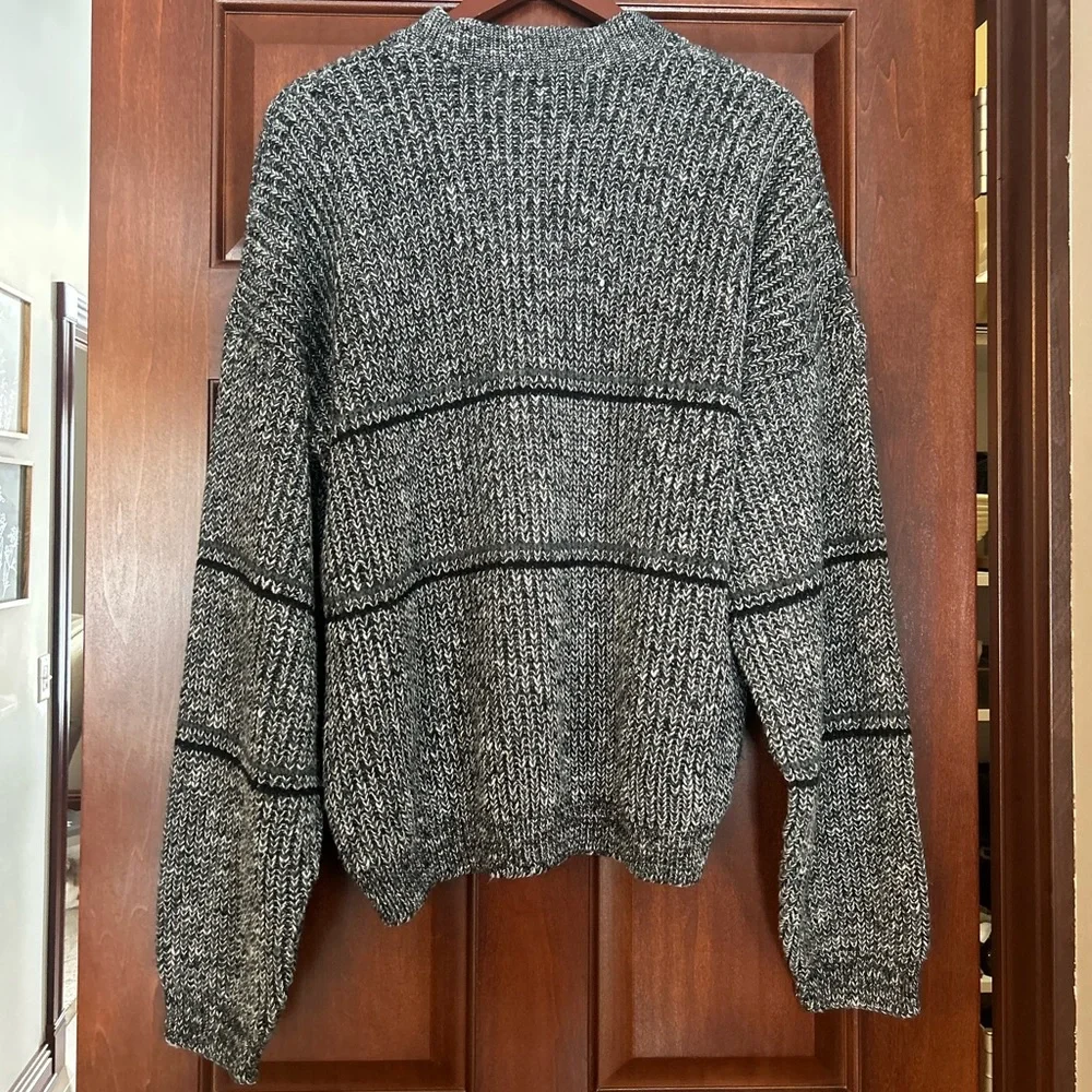 Vintage Fox Chapel Chunky Knit Sweater Made in USA Men’s L